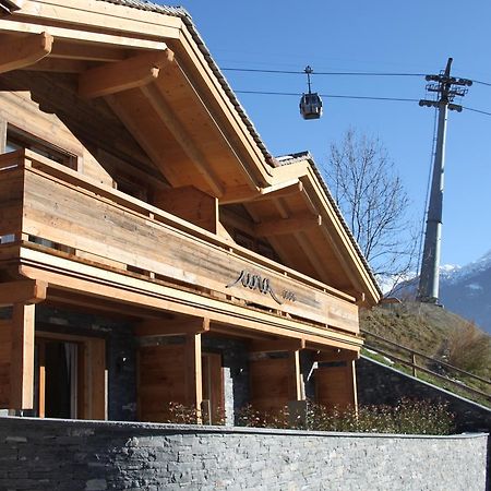 Una Lodge Le Châble Exterior foto